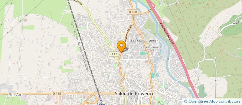 localisation de l'entreprise RC CLIMATISATION  SALON-DE-PROVENCE