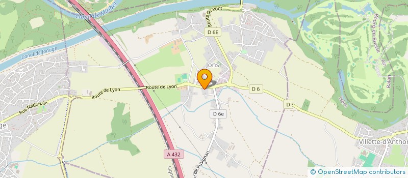 localisation de l'entreprise RC COIFFURE  JONS