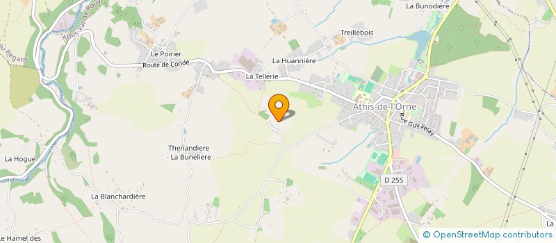 localisation de l'entreprise RC COMPETITIONS à ATHIS-VAL DE ROUVRE