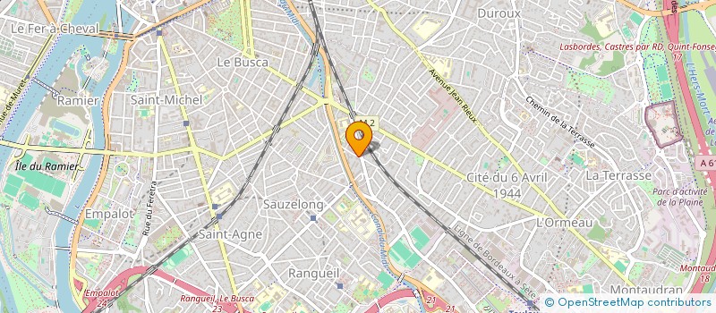 localisation de l'entreprise RC CONCEPT STORE à TOULOUSE