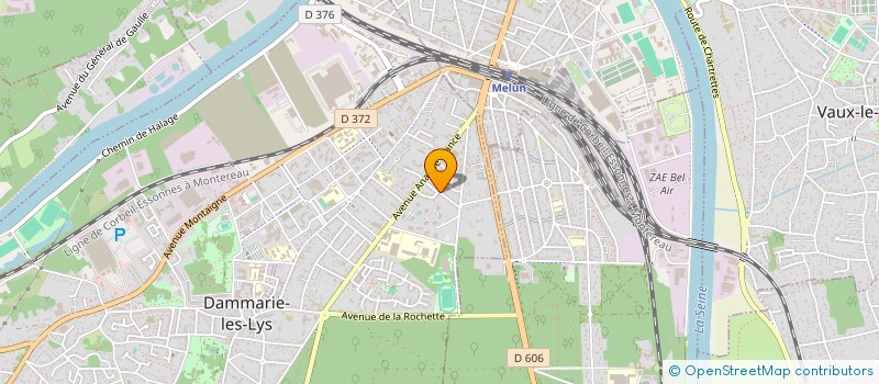 localisation de l'entreprise RC CONSEIL à DAMMARIE-LES-LYS