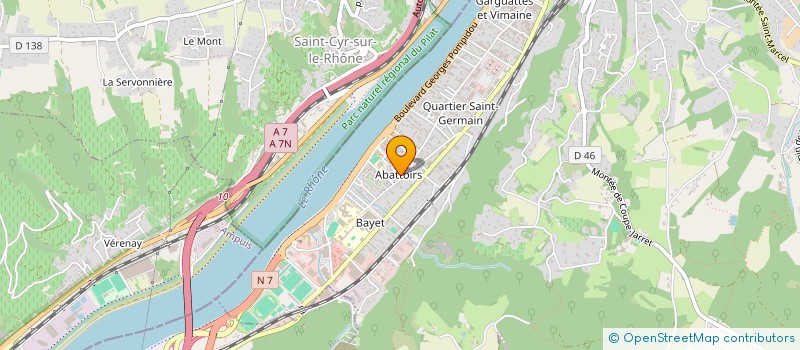 localisation de l'entreprise RC CONSEILS à VIENNE