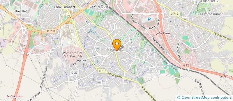 localisation de l'entreprise RC CONSULTING à TREGUEUX