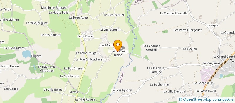 localisation de l'entreprise RC COUVERTURE  QUESSOY