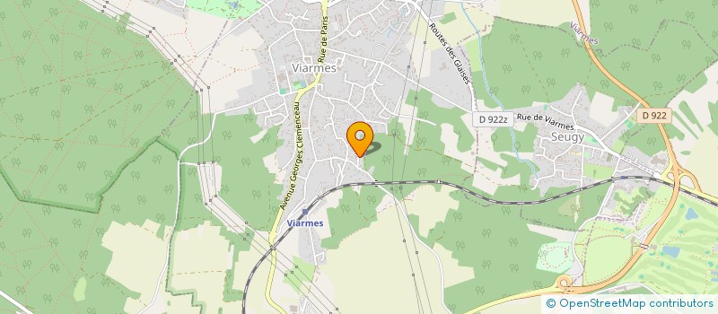 localisation de l'entreprise RC CRA  VIARMES