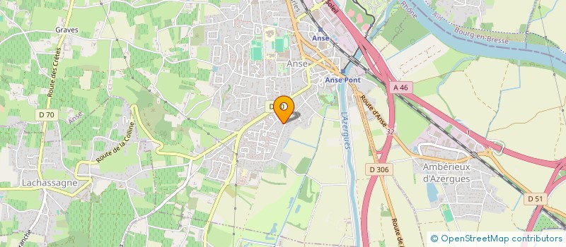 localisation de l'entreprise RC CUISINES  ANSE