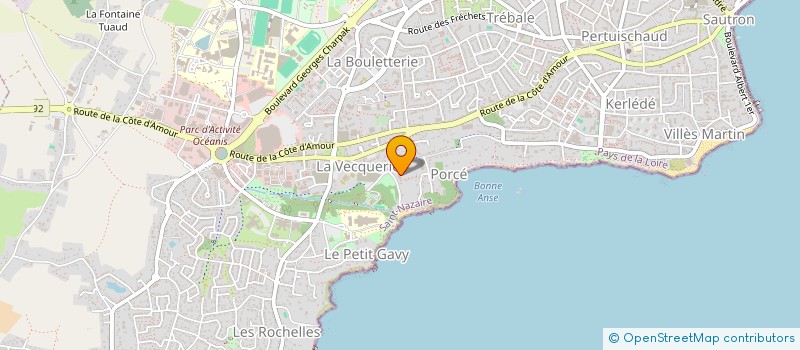 localisation de l'entreprise RC DEVELOPPEMENT à SAINT-NAZAIRE