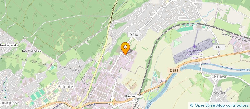 localisation de l'entreprise RC DISTRIBUTION à THISE