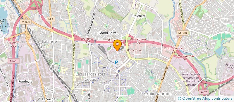 localisation de l'entreprise RC DISTRIBUTION à TOULOUSE