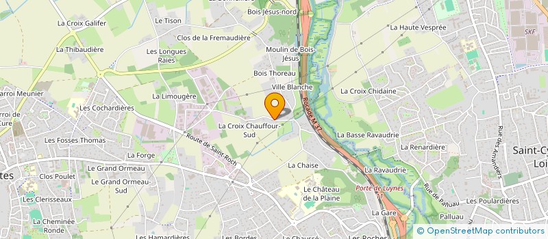 localisation de l'entreprise RC DOMAJO à FONDETTES