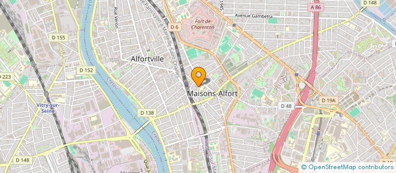 localisation de l'entreprise RC ECO RENOV à MAISONS ALFORT