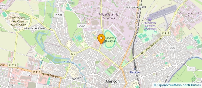 localisation de l'entreprise RC ENERGIE à ALENCON