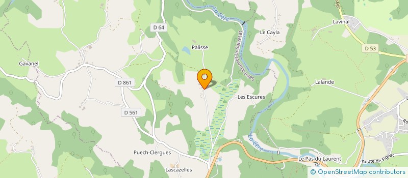 localisation de l'entreprise RC ENERGIES à SAINT-MAMET-LA-SALVETAT