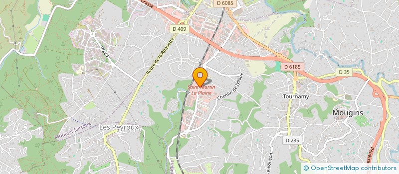 localisation de l'entreprise RC ENERGY à MOUGINS