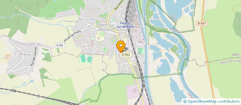 localisation de l'entreprise RC FERMELEC  MAXEVILLE