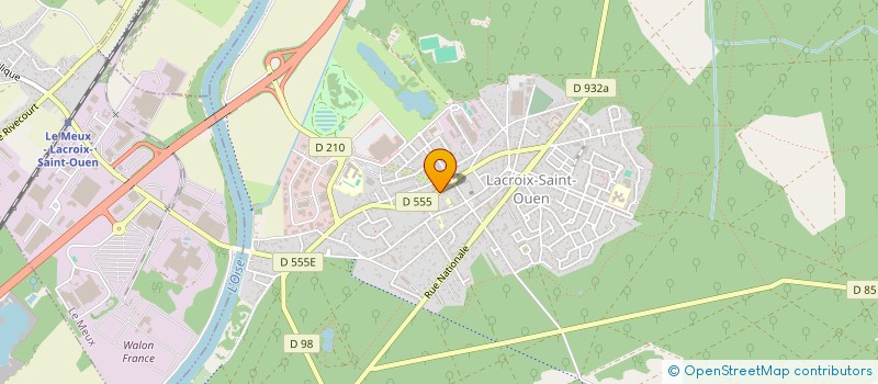 localisation de l'entreprise RC GROUPE MOBILITE à LACROIX-SAINT-OUEN