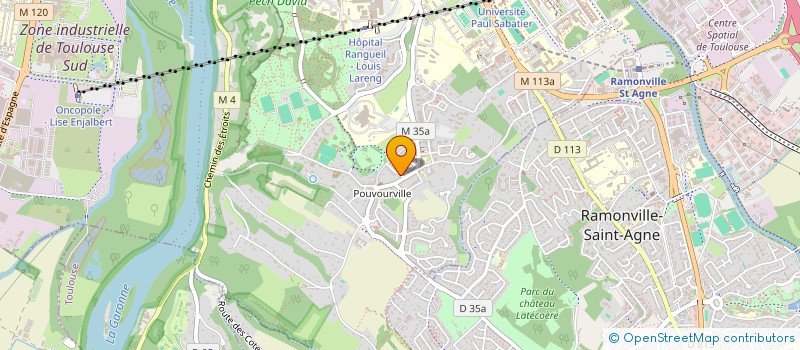 localisation de l'entreprise RC HOLDING à TOULOUSE
