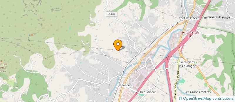 localisation de l'entreprise RC HOLDING à AUBAGNE
