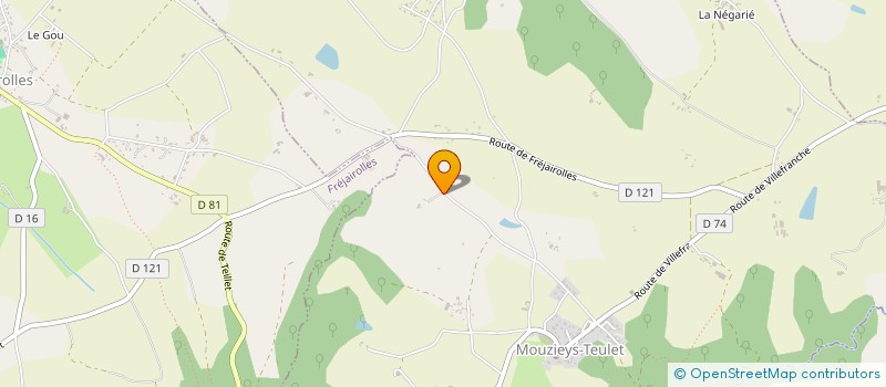 localisation de l'entreprise RC HOME  BELLEGARDE-MARSAL