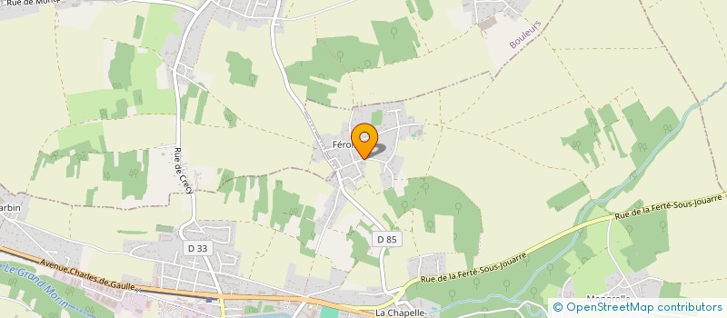 localisation de l'entreprise RC IMMO  CRECY-LA-CHAPELLE