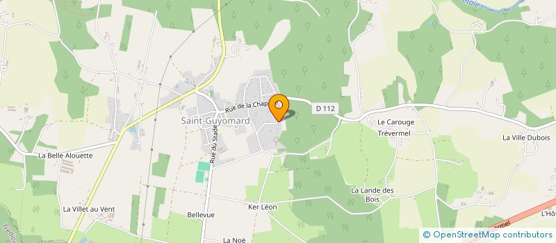 localisation de l'entreprise RC IMMO  SAINT-GUYOMARD