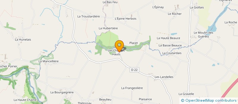 localisation de l'entreprise RC IMMO  RIVES-DU-COUESNON