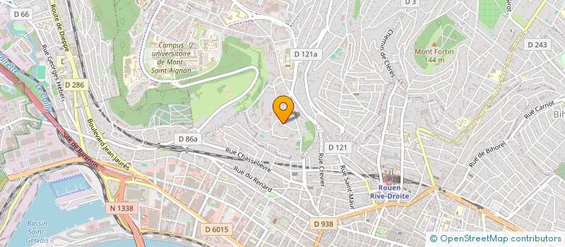 localisation de l'entreprise RC INVEST  MONT-SAINT-AIGNAN