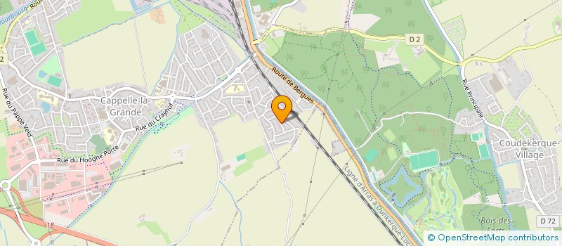 localisation de l'entreprise RC INVEST  CAPPELLE-LA-GRANDE