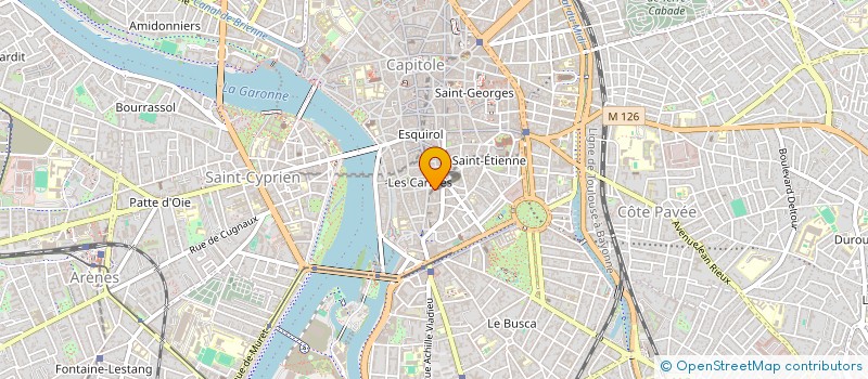 localisation de l'entreprise RC INVEST  TOULOUSE