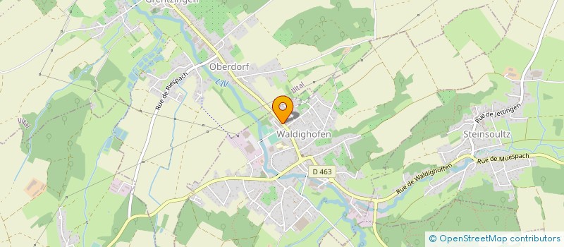 localisation de l'entreprise RC INVESTISSEMENT  WALDIGHOFEN