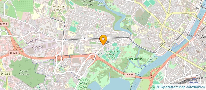localisation de l'entreprise RC INVESTISSEMENTS & ASSURANCES CONSEIL à ANGERS
