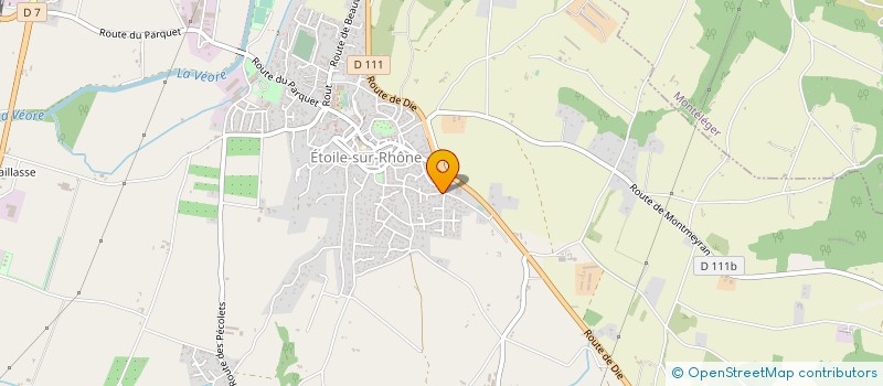 localisation de l'entreprise RC ISOL STORE  ETOILE-SUR-RHONE