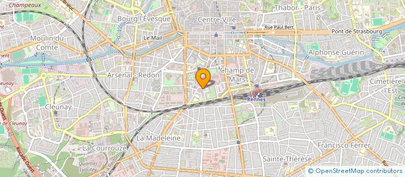 localisation de l'entreprise RC IT CONSULTING à RENNES