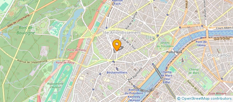 localisation de l'entreprise RC KINE  PARIS