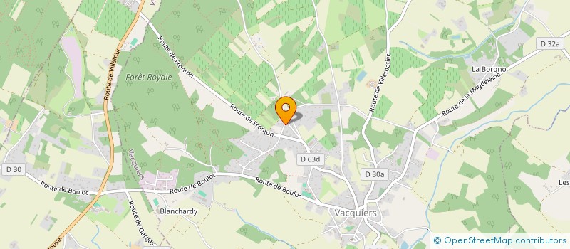 localisation de l'entreprise RC L'UNION ST-JEAN  VACQUIERS