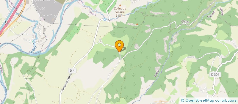 localisation de l'entreprise RC LATIL  THEZE