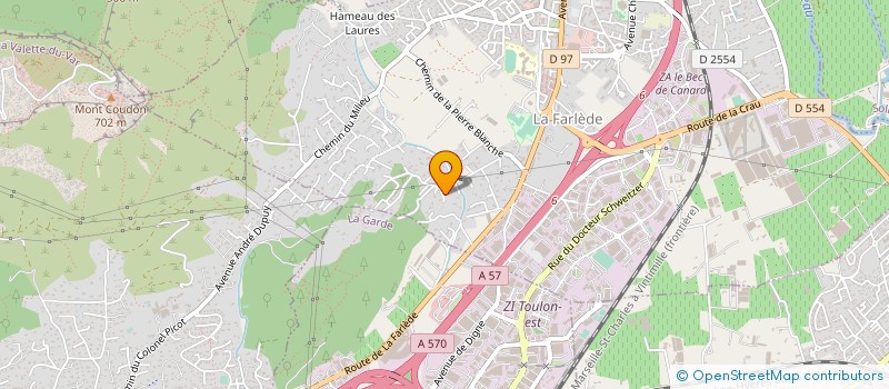 localisation de l'entreprise RC LUXURY CARS  LA FARLEDE