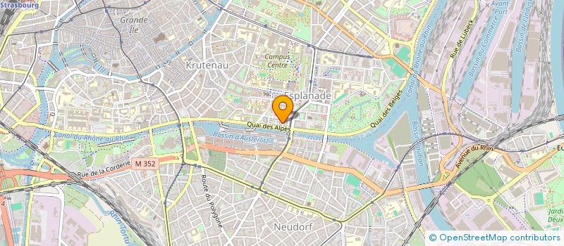 localisation de l'entreprise RC-M GROUP à STRASBOURG