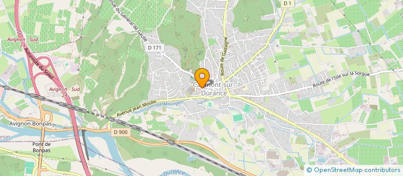 localisation de l'entreprise RC MACONNERIE  CAUMONT-SUR-DURANCE