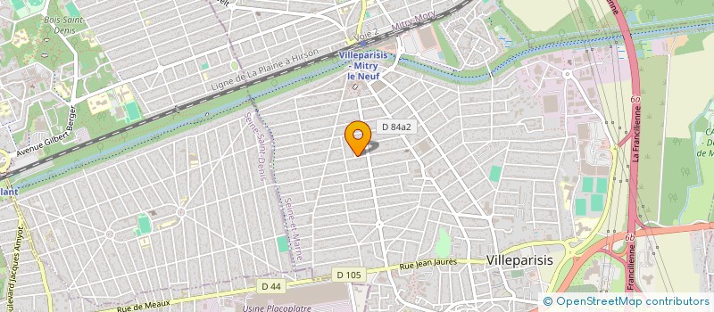 localisation de l'entreprise RC MAGIC  VILLEPARISIS