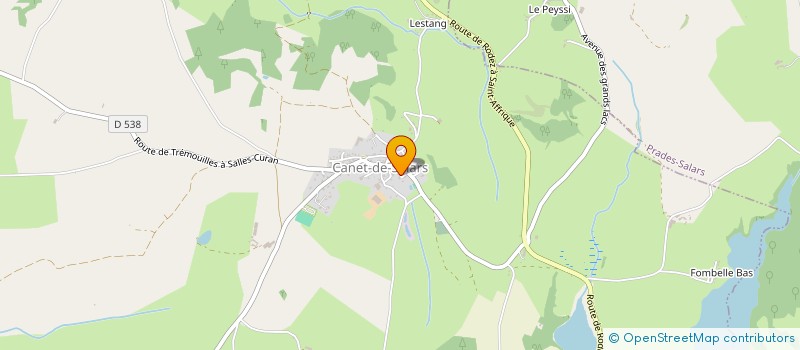 localisation de l'entreprise RC MAINTENANCE  CANET-DE-SALARS