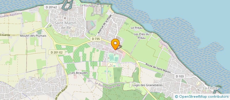 localisation de l'entreprise RC MARINE LA ROCHELLE  LA ROCHELLE