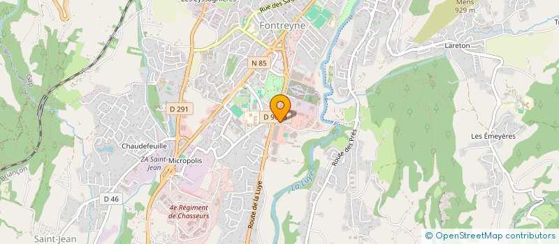 localisation de l'entreprise RC MECA  GAP