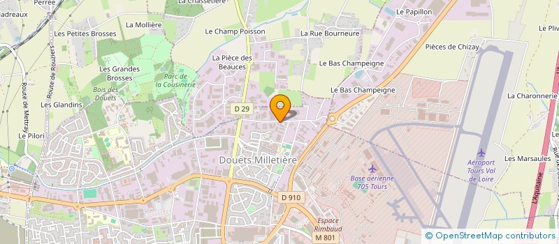 localisation de l'entreprise RC MOTORS  TOURS