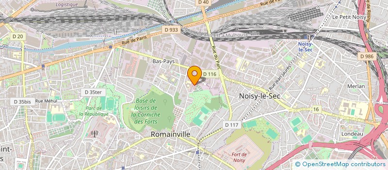 localisation de l'entreprise RC NET à PARIS