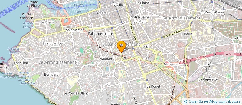 localisation de l'entreprise RC PASCAL à MARSEILLE