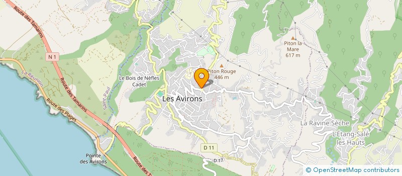 localisation de l'entreprise RC PROJECTION  LES AVIRONS