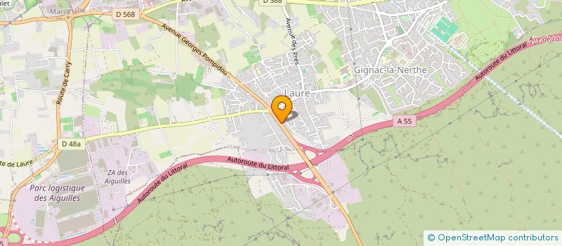 localisation de l'entreprise RC PRONO à GIGNAC-LA-NERTHE