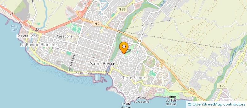 localisation de l'entreprise RC RENAISSANCE DU COEUR à SAINT-PIERRE