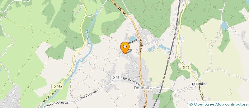 localisation de l'entreprise RC RENOVATION  DOUNOUX